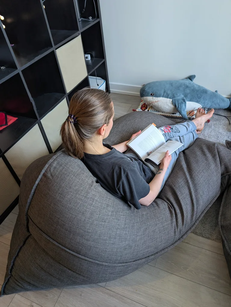 NORKA Living Luxe Beanbag Lounger image indicator(2)