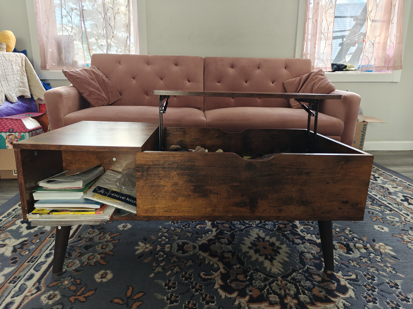 Lift Top Coffee Table - photo 4