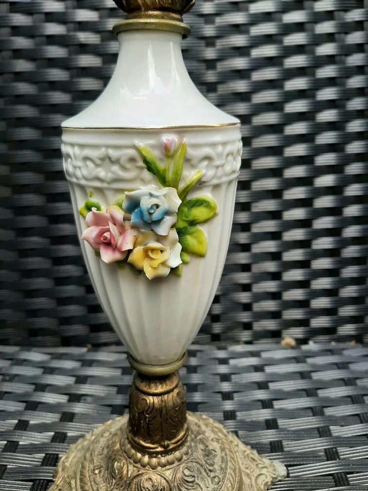 Vintage Ornate Metal Candle Holder image indicator(8)