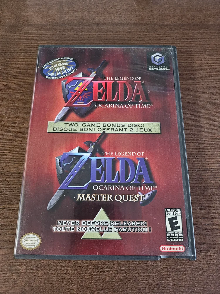CIB Legend of Zelda: Ocarina of Time Master Quest thumbnail