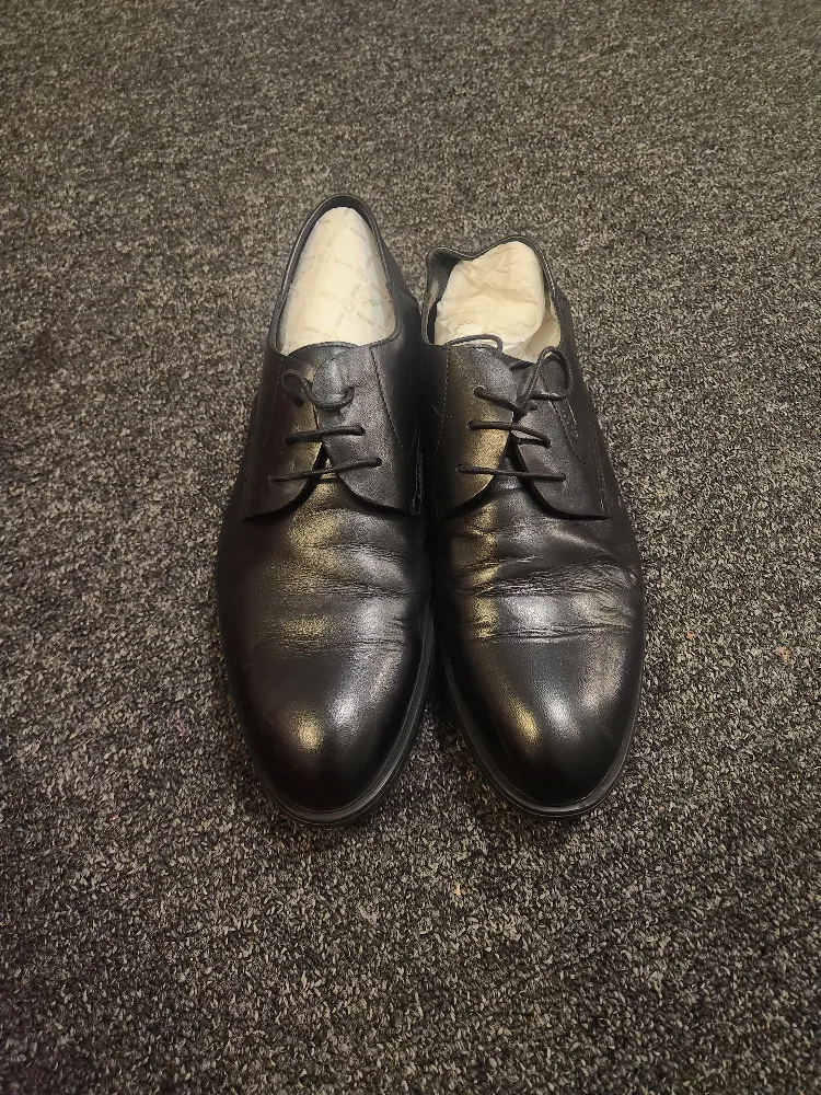 Goldlion Black Leather Dress Shoes image indicator(2)