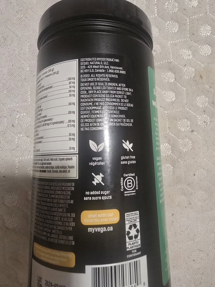 Vega Sport Pre-Workout Energizer  💚 - photo 4