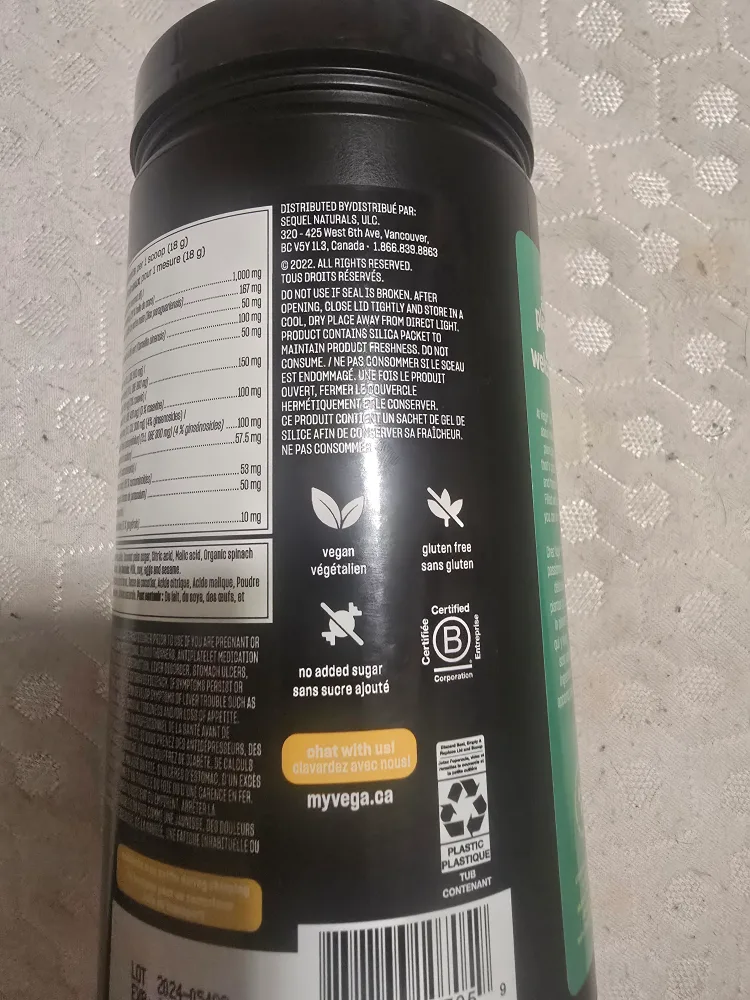 Vega Sport Pre-Workout Energizer  💚 image indicator(4)