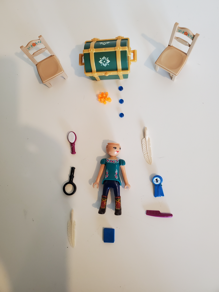 Playmobil Bedroom Dollhouse #9476 Spirit Riding Free Parts Only