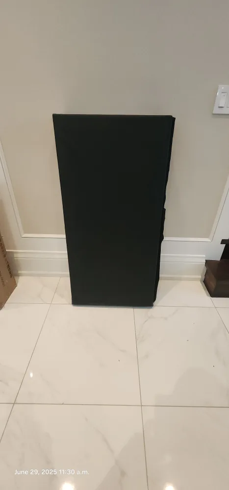 Folding Exercise Mat - Black thumbnail