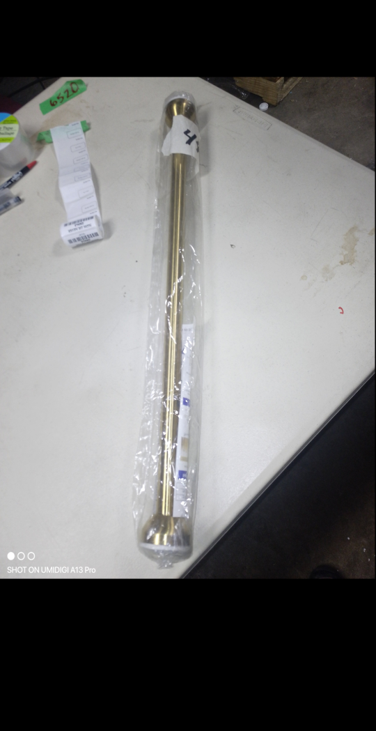 Brass Extendable Curtain Rod - New in Package