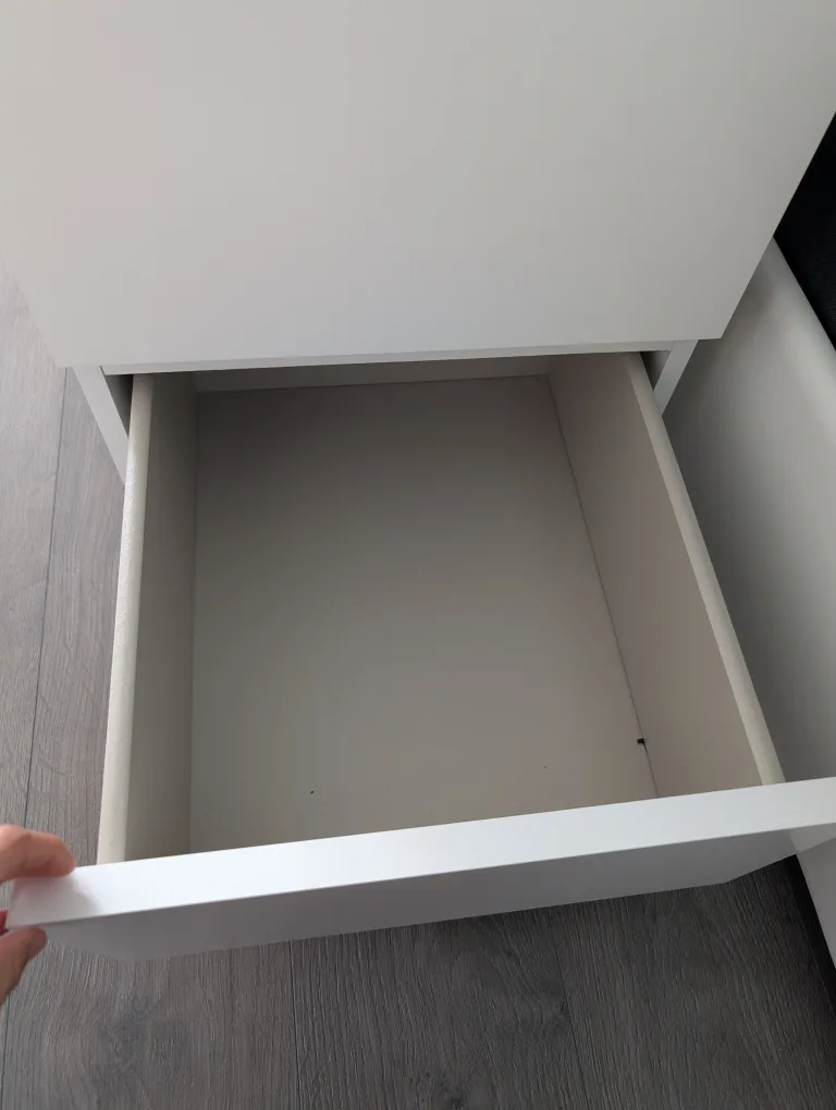 Two Units MALM Nightstand, 2 drawers image indicator(3)