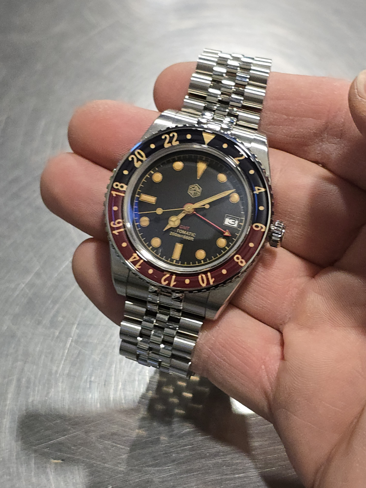 San Martin GMT watch