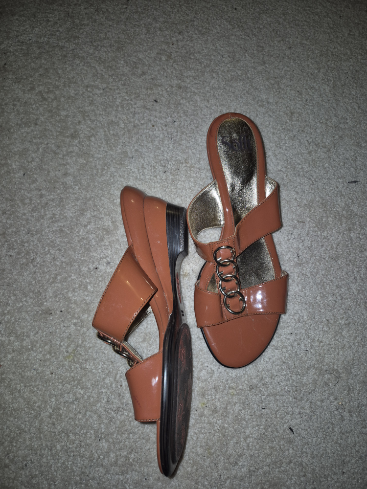 Söfft Brown Wedge Sandals - photo 2