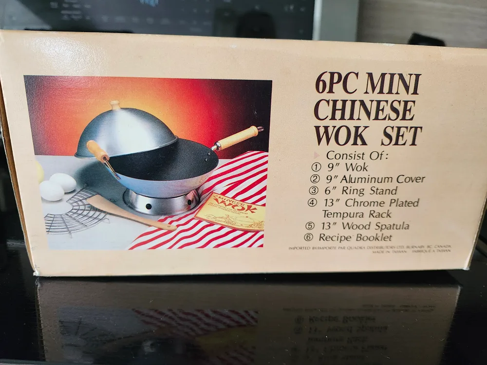 Hompride 6PC Mini Chinese Wok Set - New in Box! image indicator(3)