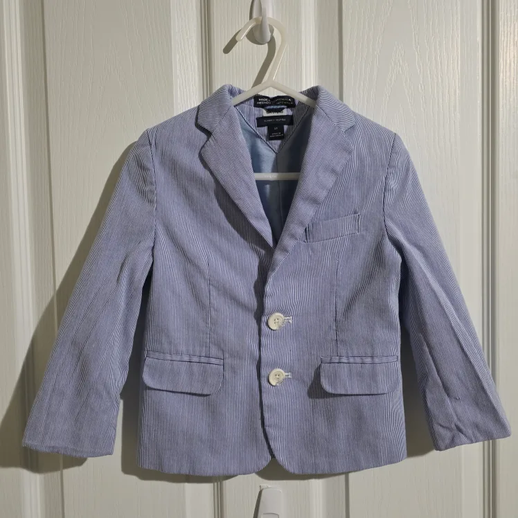 Tommy Hilfiger Seersucker Blazer - Size 3T #Freecycle thumbnail