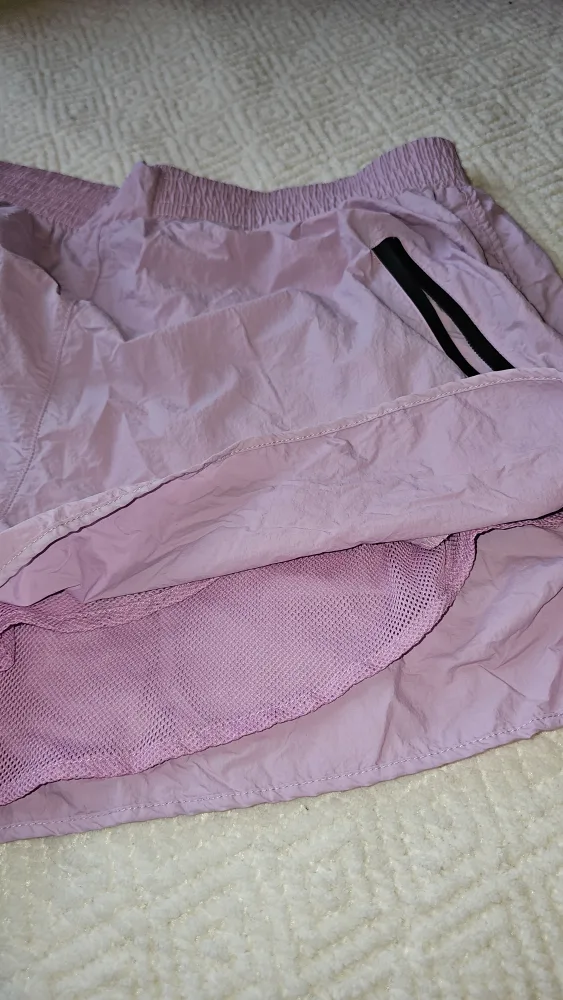 ZARA Lilac Athletic Shorts image indicator(4)