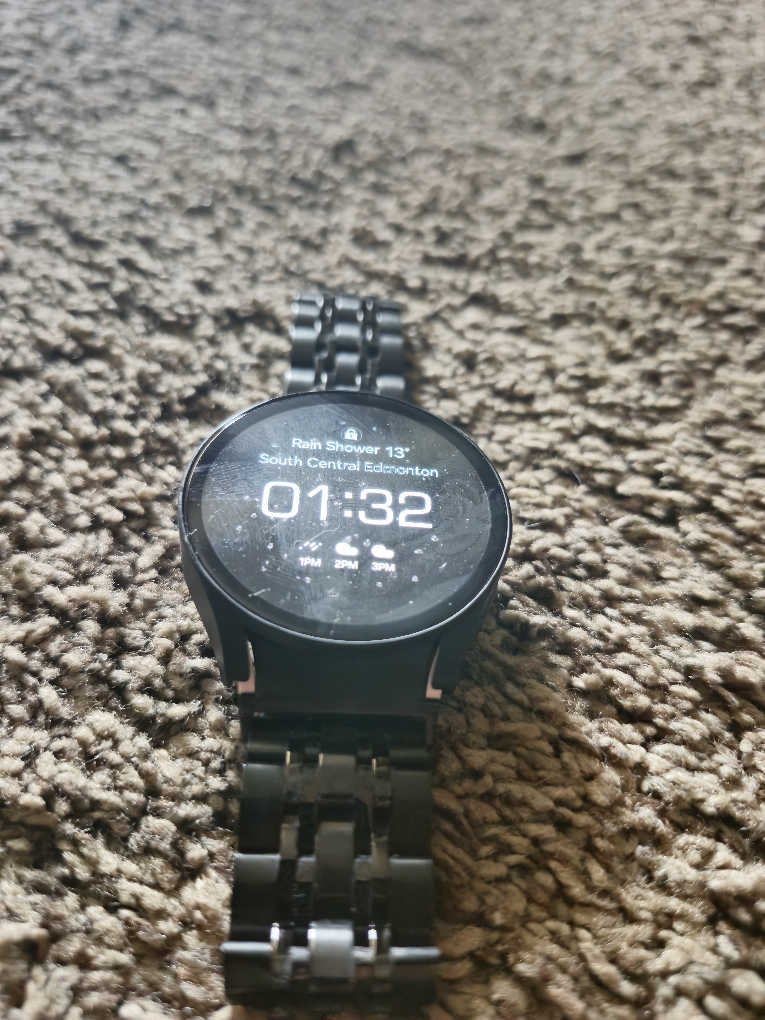 Galaxy Watch 4 Smartwatch with Black Strap - photo 4