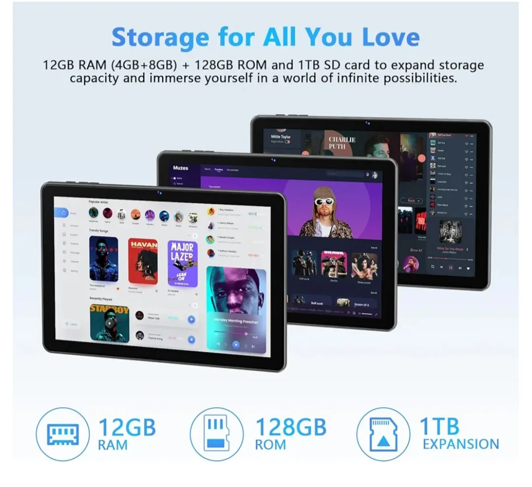 Android Tablet with IPS HD Display image indicator(2)