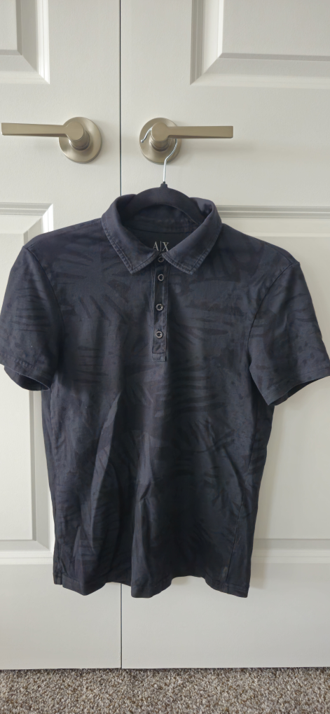 Armani Exchange Patterned Cotton Shirt