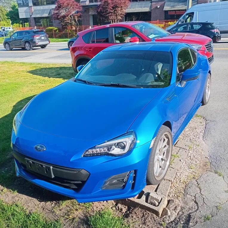 Blue Subaru BRZ image indicator(7)