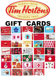 Gift Cards - McDonald's and Tim Hortons