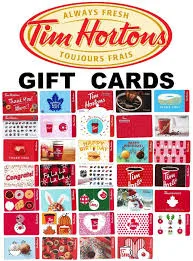 Gift Cards - McDonald's and Tim Hortons thumbnail