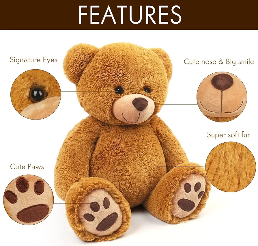 Large Plush Teddy Bear image indicator(3)