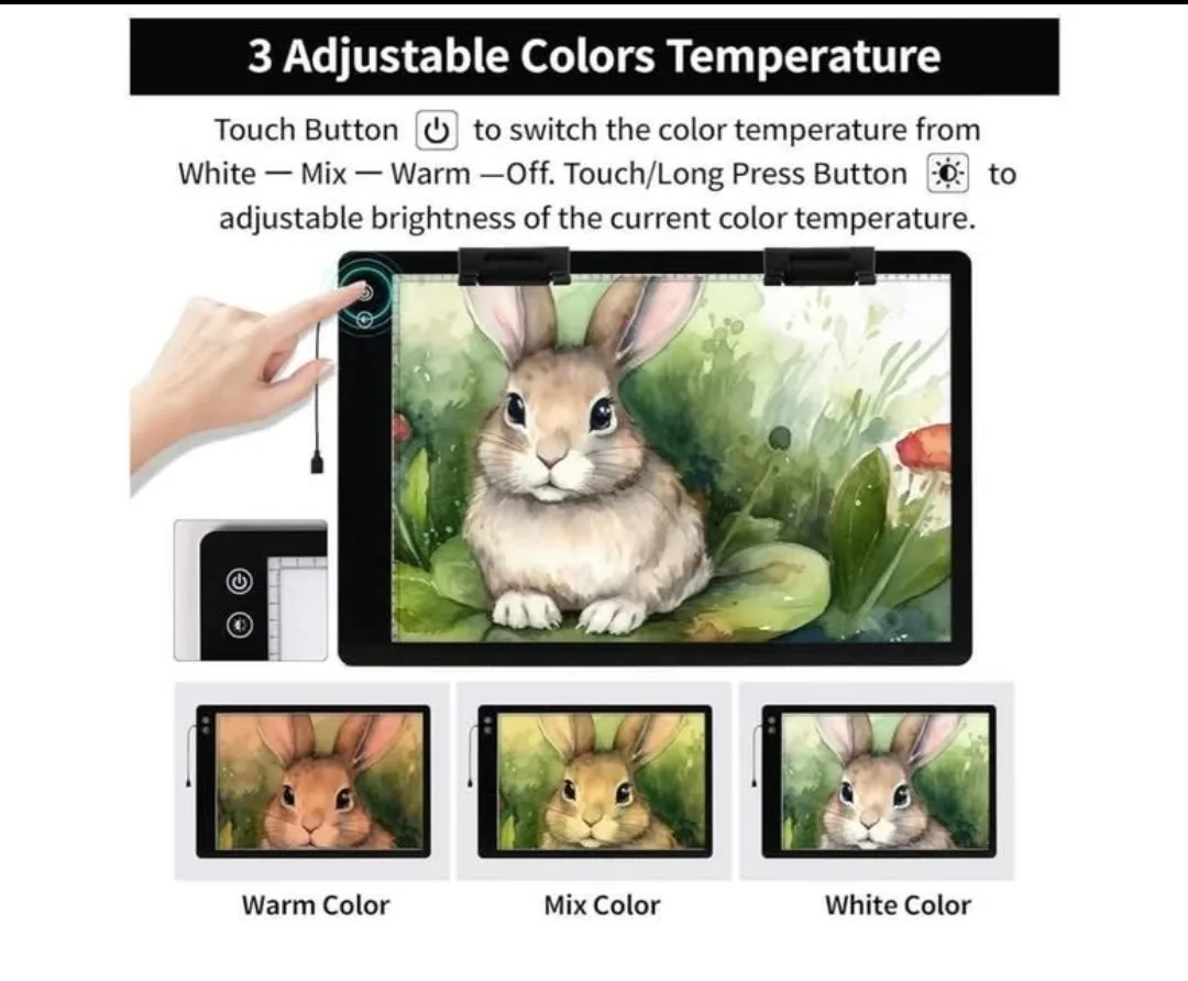 LED A2 Bright Pad image indicator(7)
