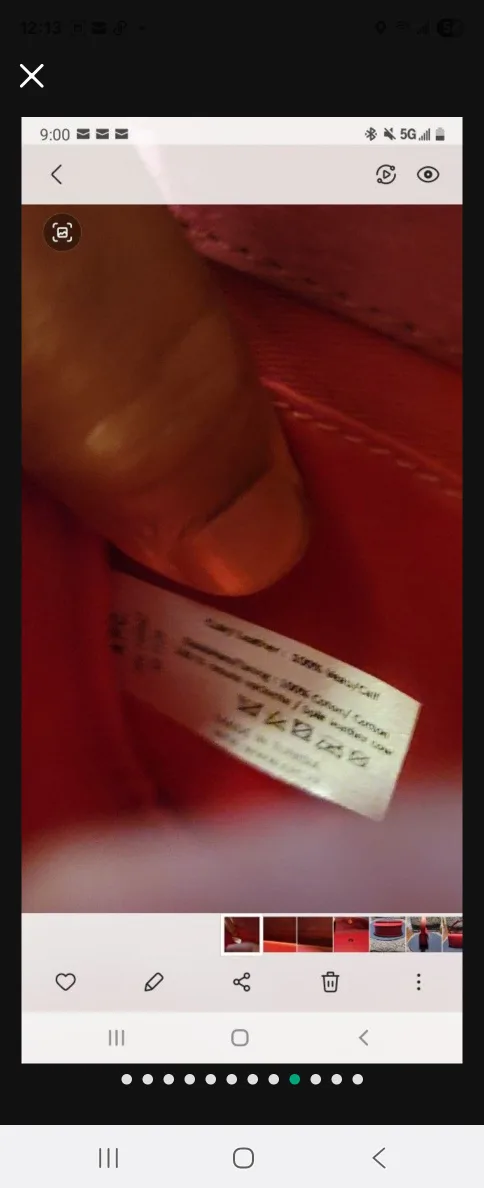 A.P.C. Red Leather Crossbody Bag image indicator(8)