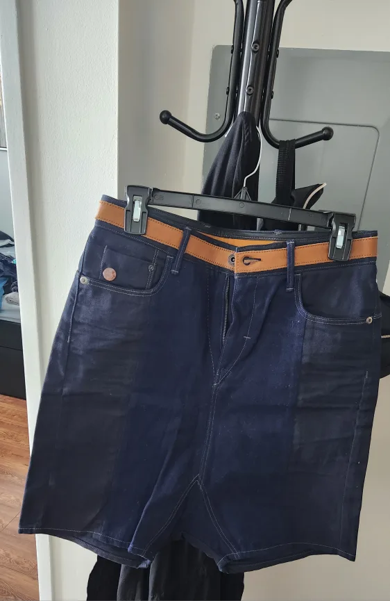 G-Star Raw Denim Droop Shorts - Size 26 thumbnail