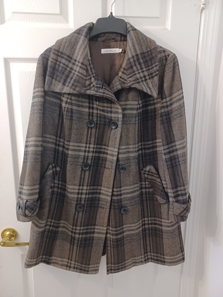 Laura Plus Plaid Coat - photo 3