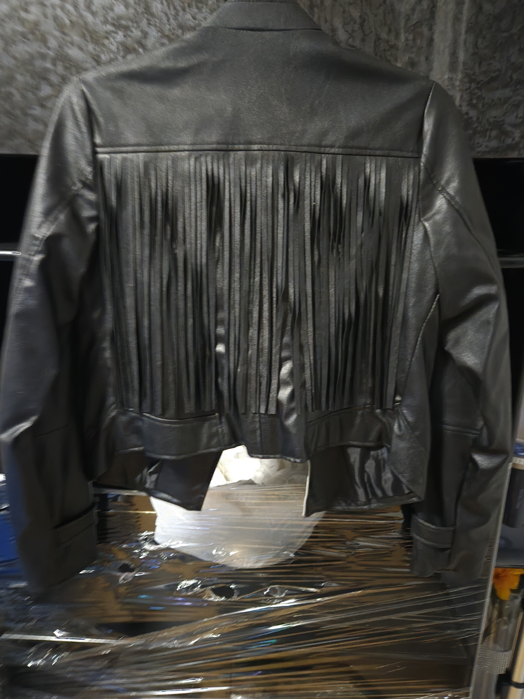 Revamped by Sirens Black Faux Leather Jacket - photo 2