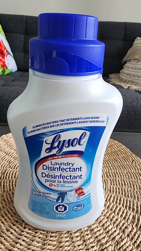 Lysol Laundry Disinfectant, Crisp Linen, 1.2L thumbnail