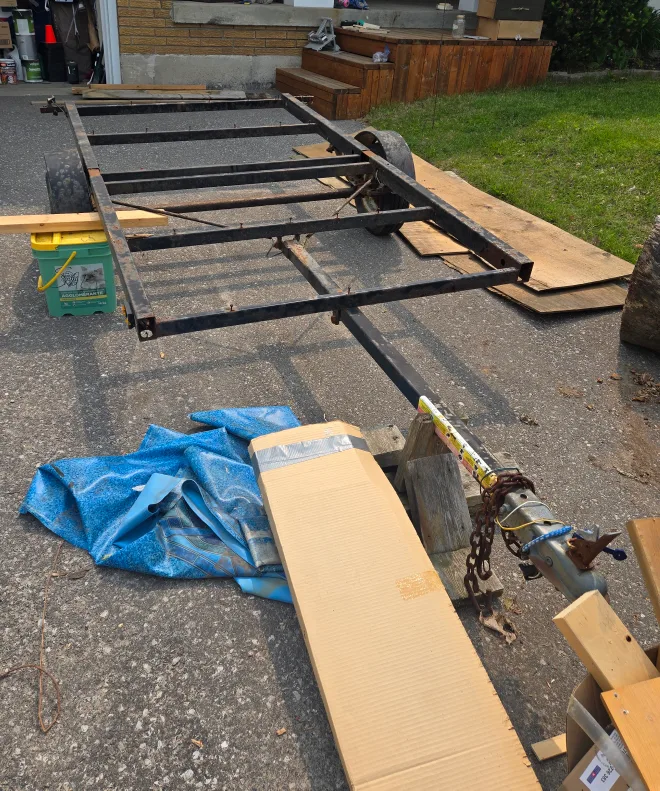Utility Trailer frame  for Sale 4'x8' thumbnail