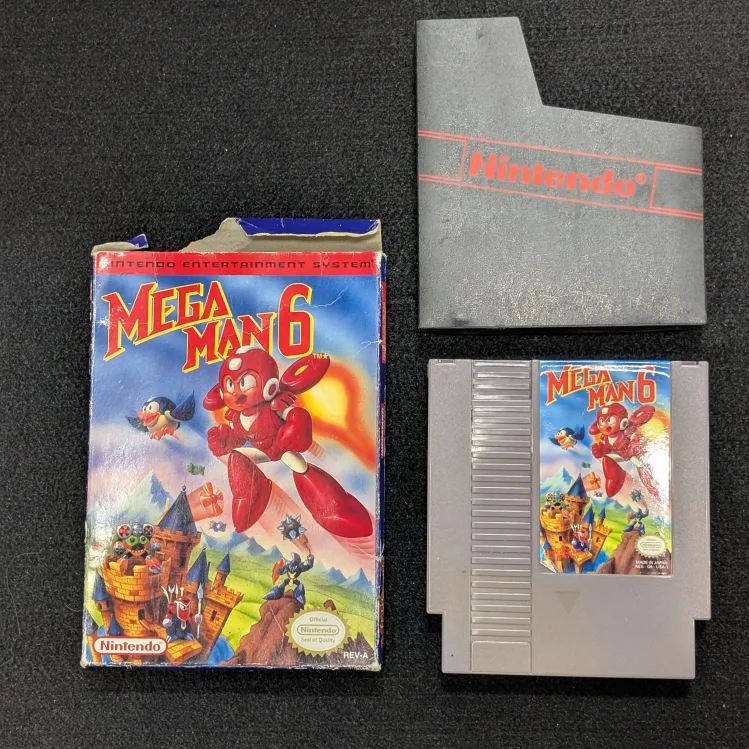 Mega Man 6 - NES Nintendo Game image indicator(2)