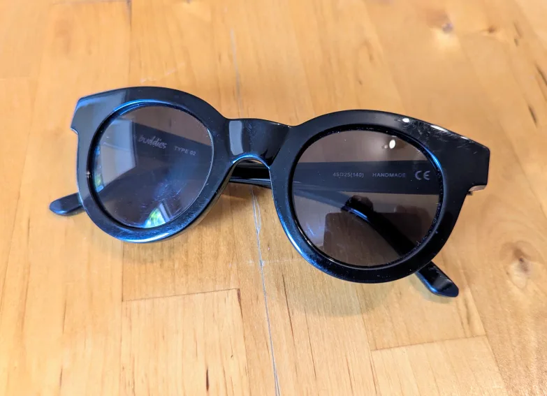 Sun Buddies Edie Black Sunglasses image indicator(6)