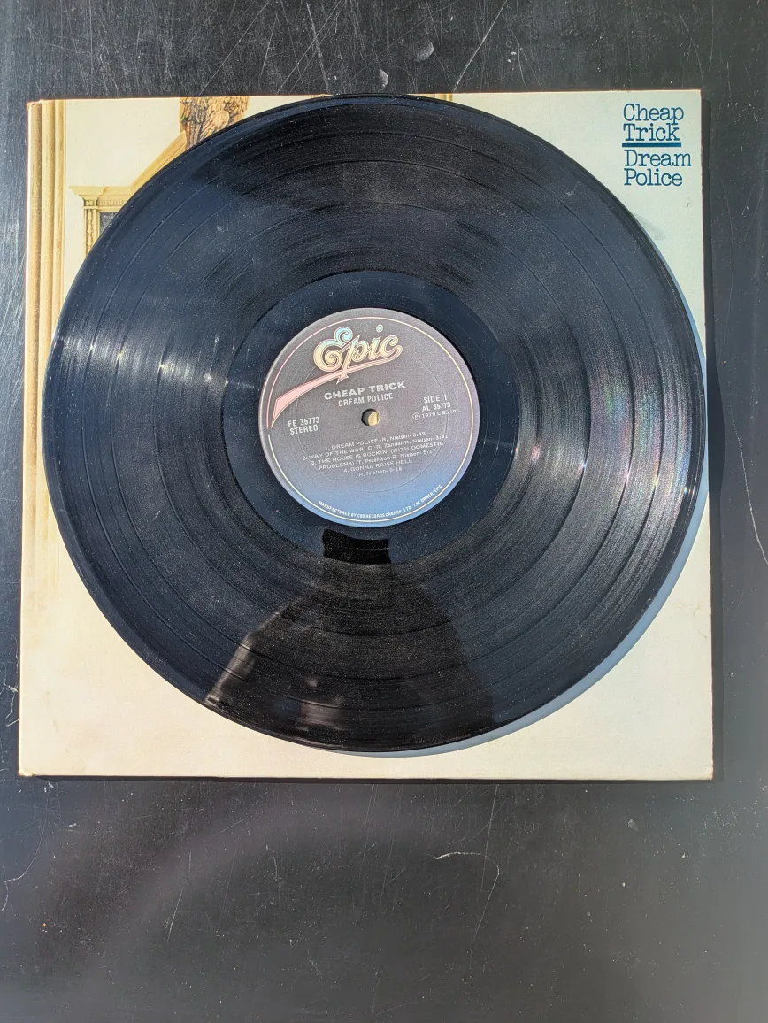 Cheap Trick - Dream Police Vinyl Record image indicator(4)