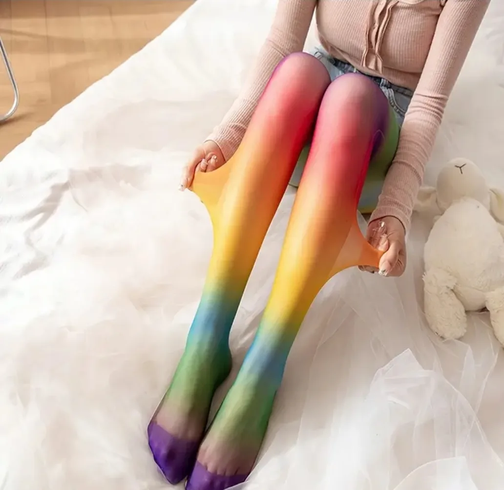 Rainbow Gradient Tights image indicator(3)