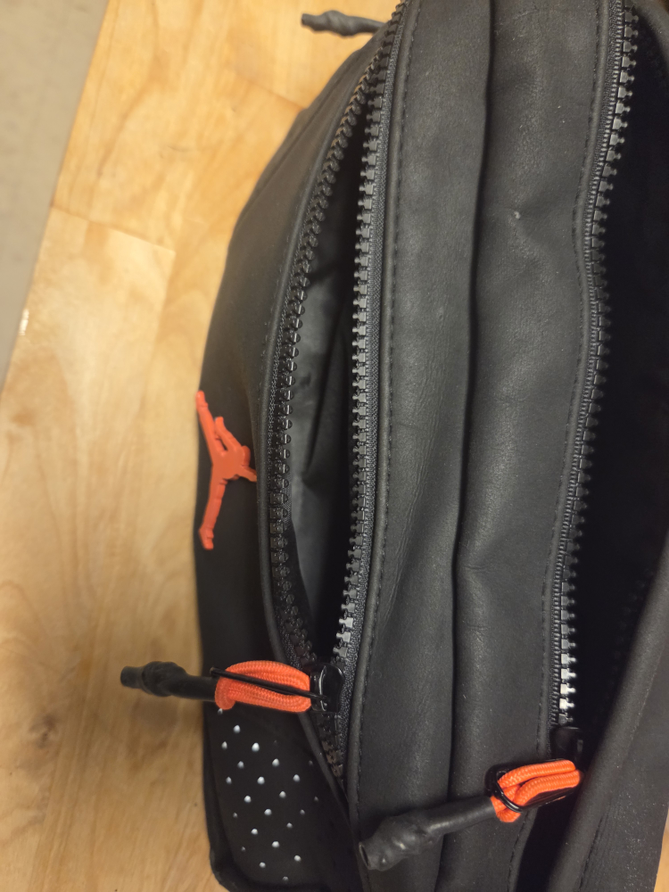 Jordan Black Sling Bag crossbody bag waist pack - photo 4