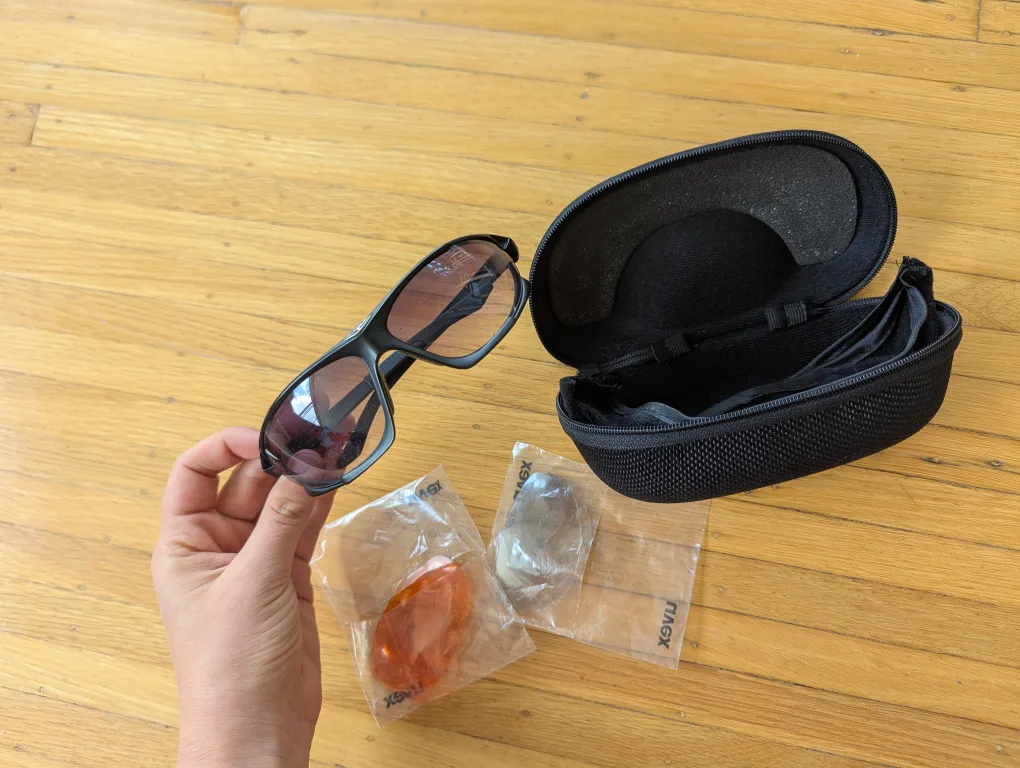 Uvex Sport Sunglasses with Case and Extra Lenses thumbnail