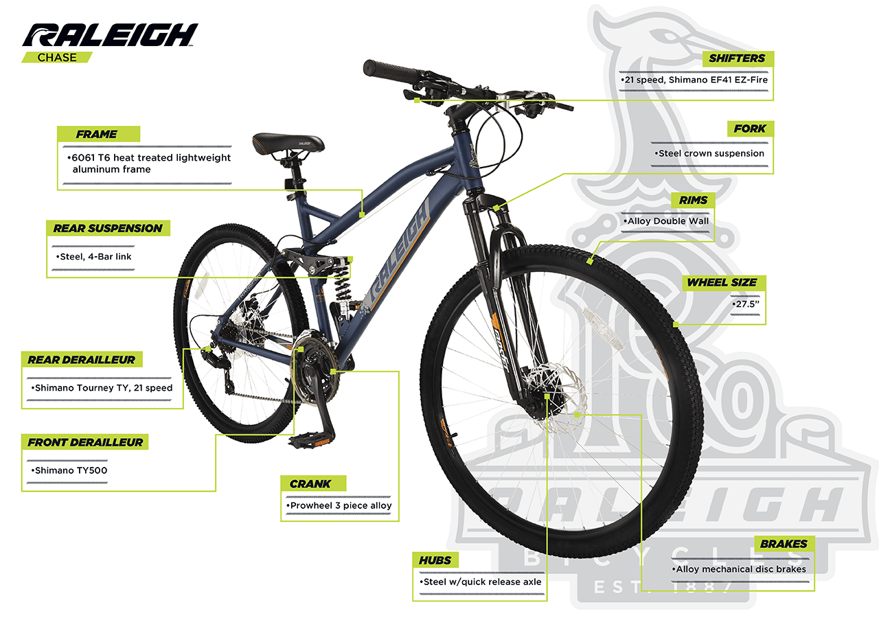 Raleigh Chase Mountain Bike - photo 5