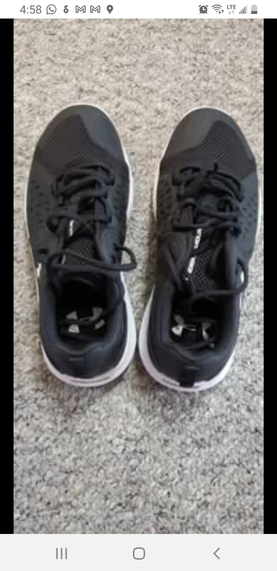 Under Armour Black Sneakers