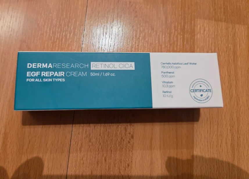 K-Beauty // DermaResearch Retinol Cica EGF Repair Cream thumbnail