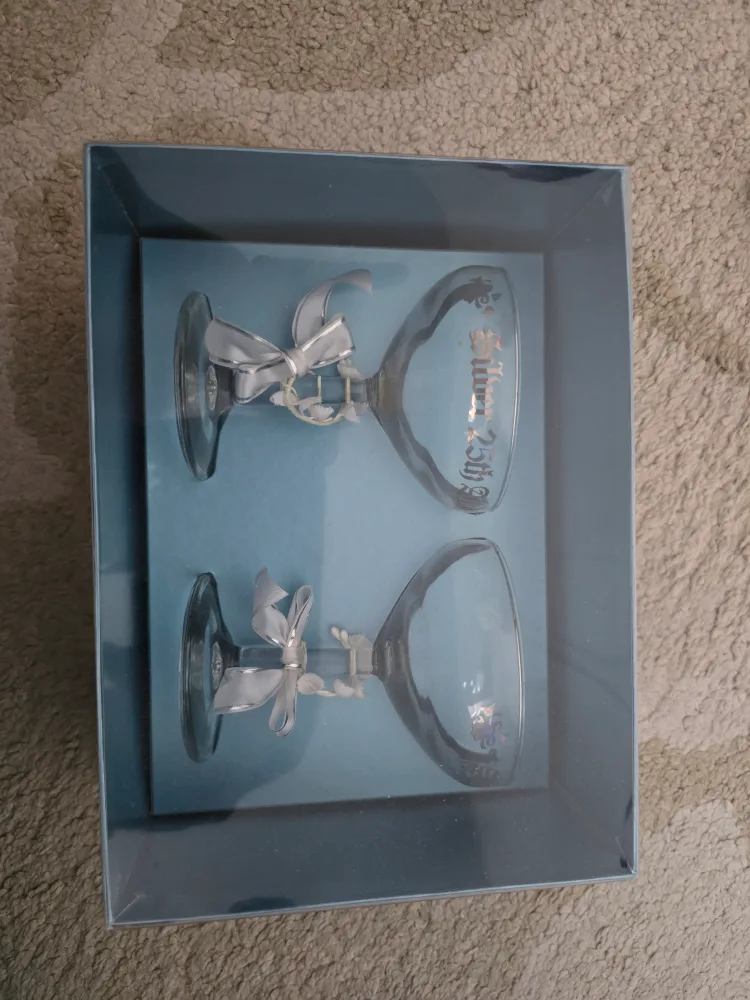 Carlton 25th Anniversary Glasses thumbnail