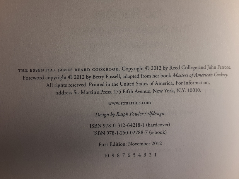 The Essential James Beard Cookbook - photo 5