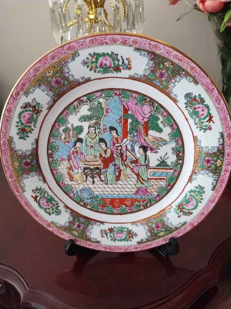 Vintage Decorative Plate - Hand Painted image indicator(2)