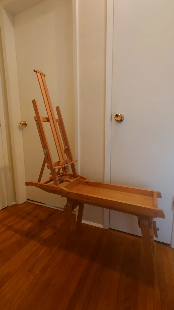 Traditional Artist Portable Donkey Bench Easel image indicator(2)