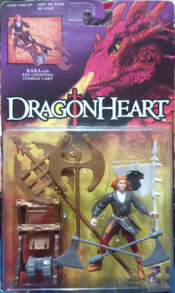 Dragonheart Kara Action Figure with Combat Cart