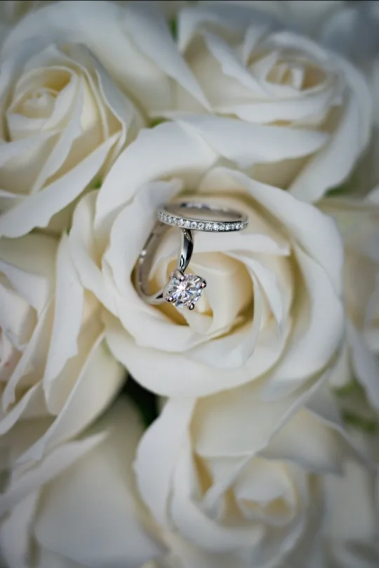 PLEASE READ, Brand New Engagement, Wedding Ring Set thumbnail