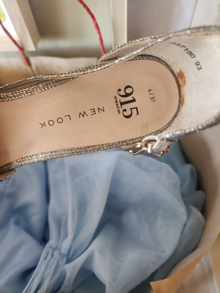 Blue Gown and Silver Heels Bundle - photo 3
