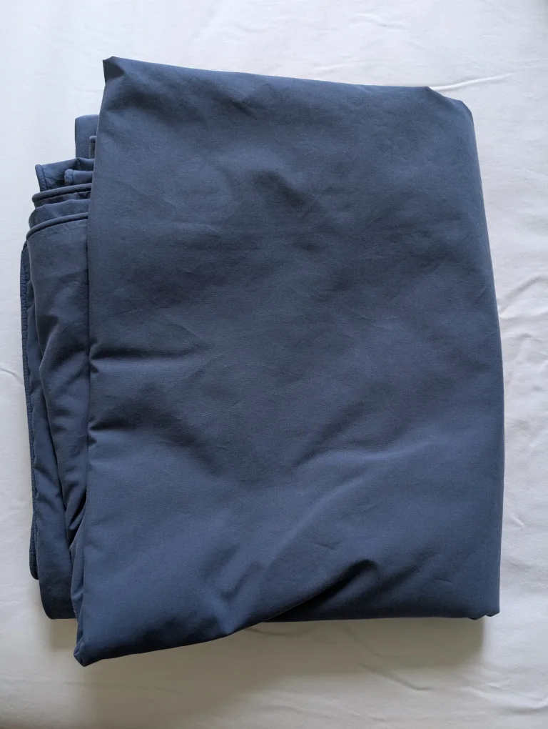 Navy blue duvet cover - King size thumbnail