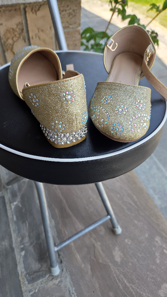 Gold Sparkle Dress Shoes - photo 3