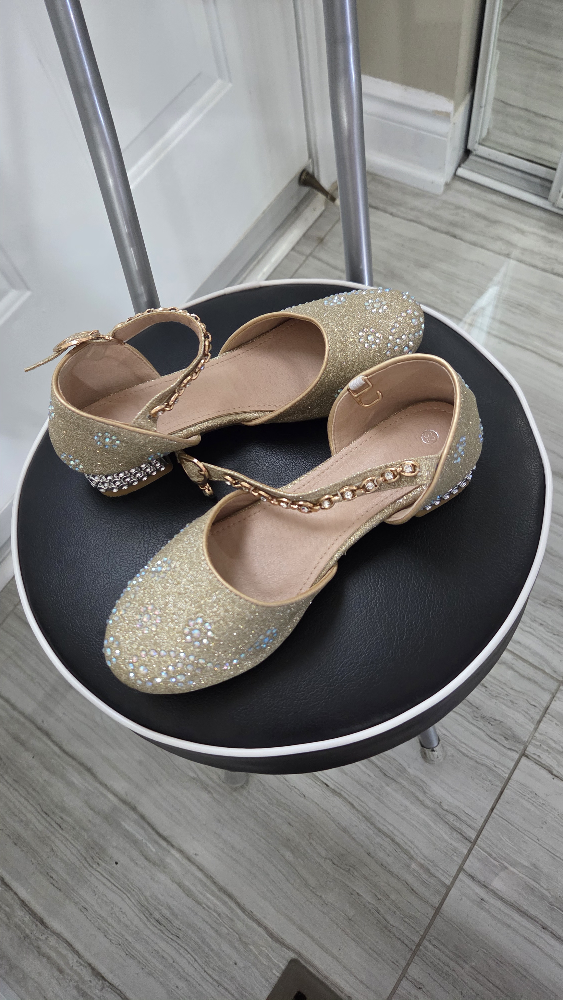 Gold Sparkle Dress Shoes - photo 5