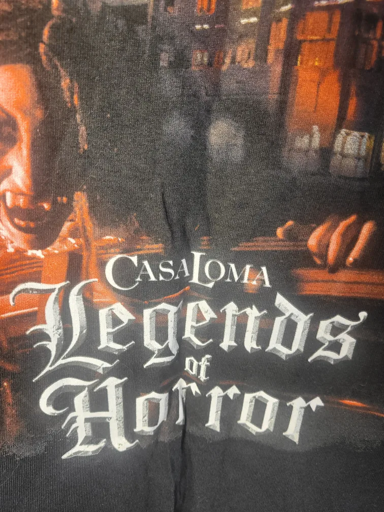 Gildan Casa Loma Legends of Horror Tee - Size S image indicator(2)